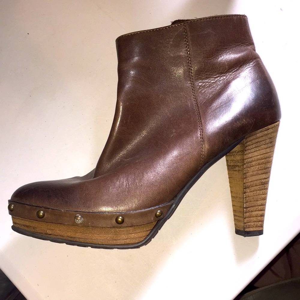 Hand made booties Real leather